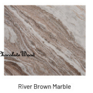 HAMPSHIRE RIVER BROWN MARBLE/NATURAL OAK 4-DOOR BUFFET/SIDEBOARD