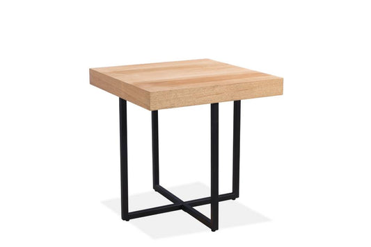 SHERINGHAM ELM TIMBER LAMP TABLE/SIDE TABLE NATURAL