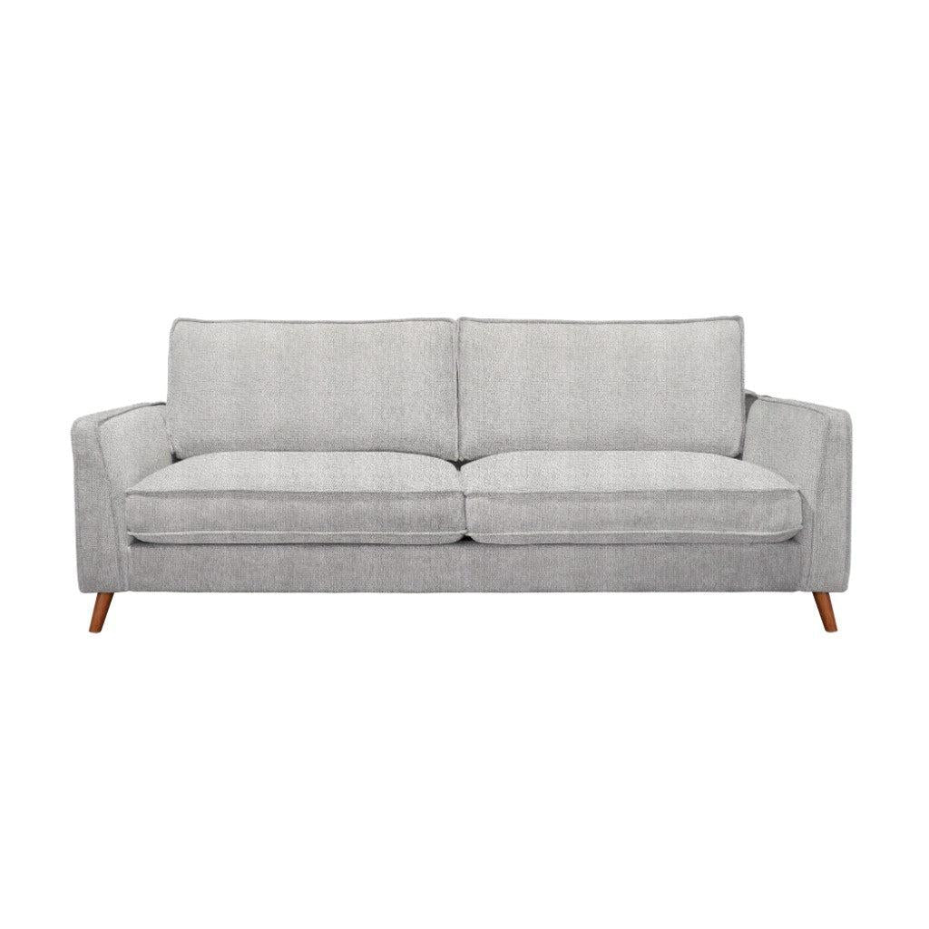 MORNAY FABRIC 3-SEATER SOFA GLACIER COLOUR - MyChocolateWood