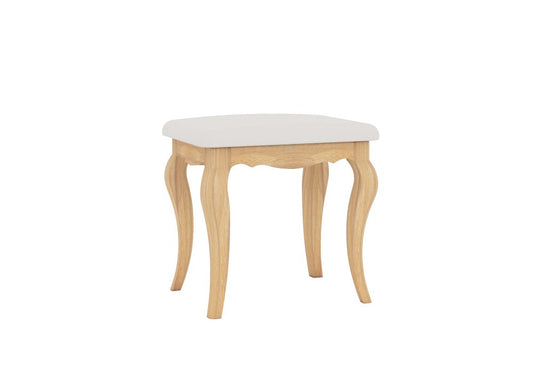 FAIRFAX SOLID RUSTIC OAK DRESSING TABLE STOOL
