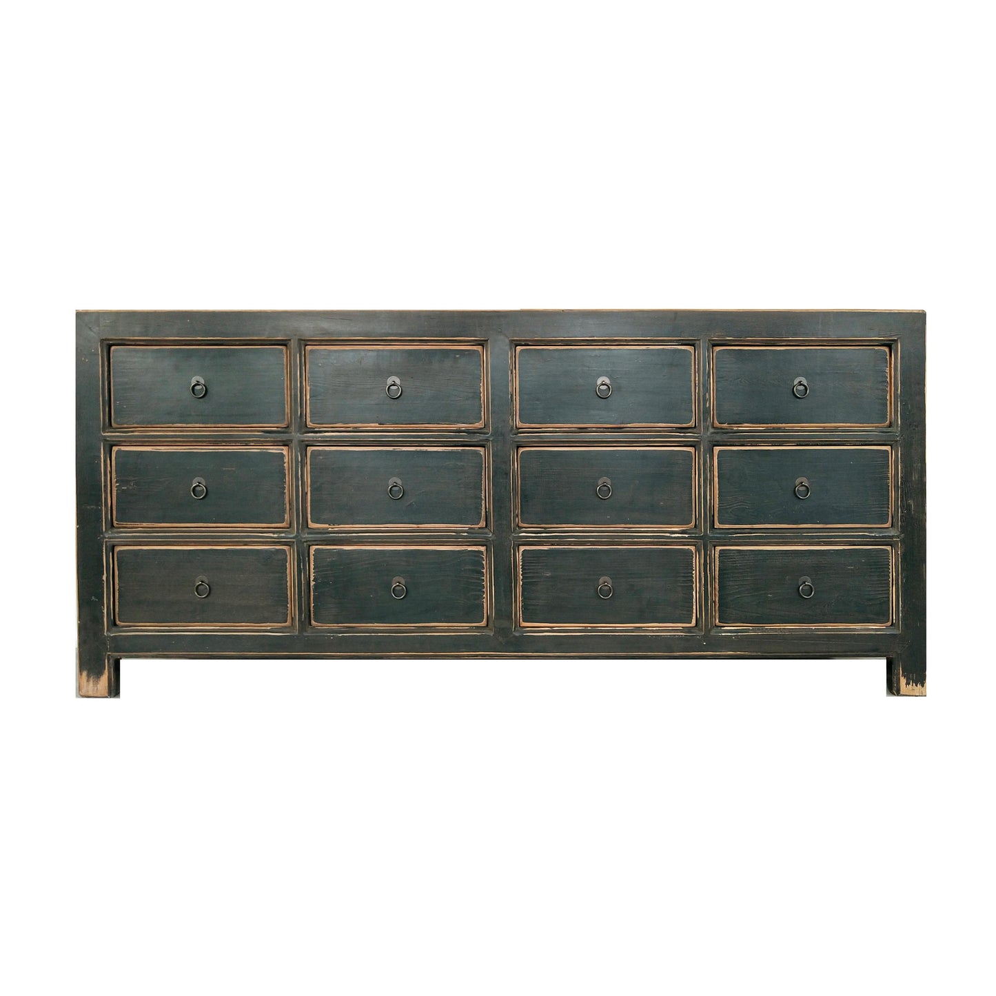 SHAYANG NGH007 CHINESE ANTIQUE SIDEBOARD BUFFET 12 DRAWERS