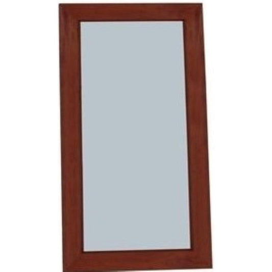 DIAS SOLID MAHOGANY TIMBER FRAME MIRROR IN MAHOGANY 100CM - MyChocolateWood