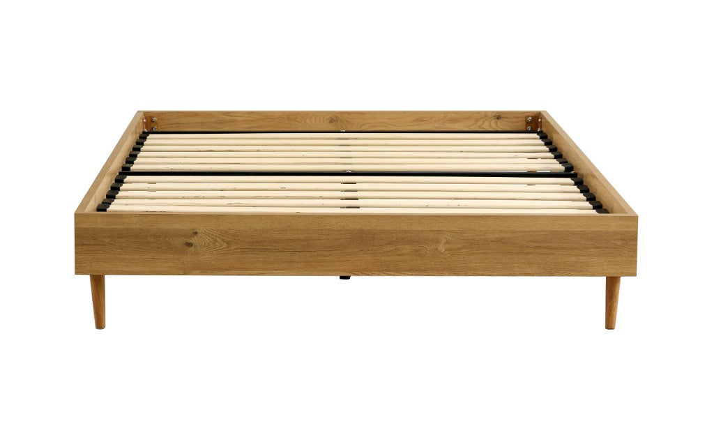 BUXTON QUEEN BED NATURAL
