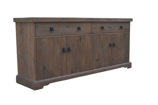 ELLERY SOLID MANGO WOOD BUFFET/SIDEBOARD ANTIQUE WALNUT