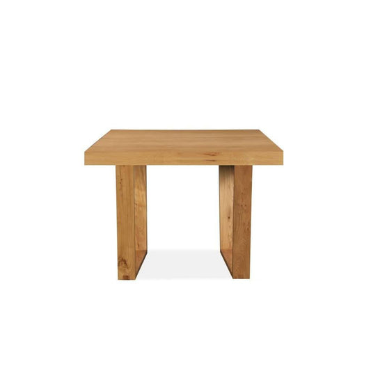 STROUD ELM VENEER TIMBER/MDF LAMP TABLE SIDE TABLE 60X60X50CM NATURAL