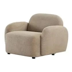 LORELEI CHENILLE ARMCHAIR/OCCSIONAL CHAIR TAUPE