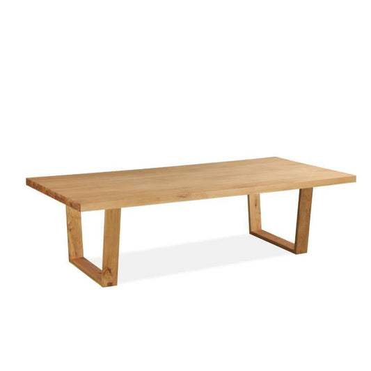STROUD ELM VENEER TIMBER/MDF COFFEE TABLE 120X60X45CM NATURAL