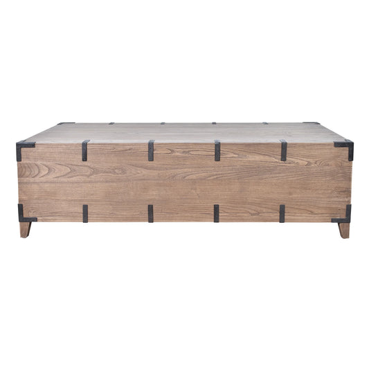 BASIL OLD ELM TRUNK COFFEE TABLE NATURAL