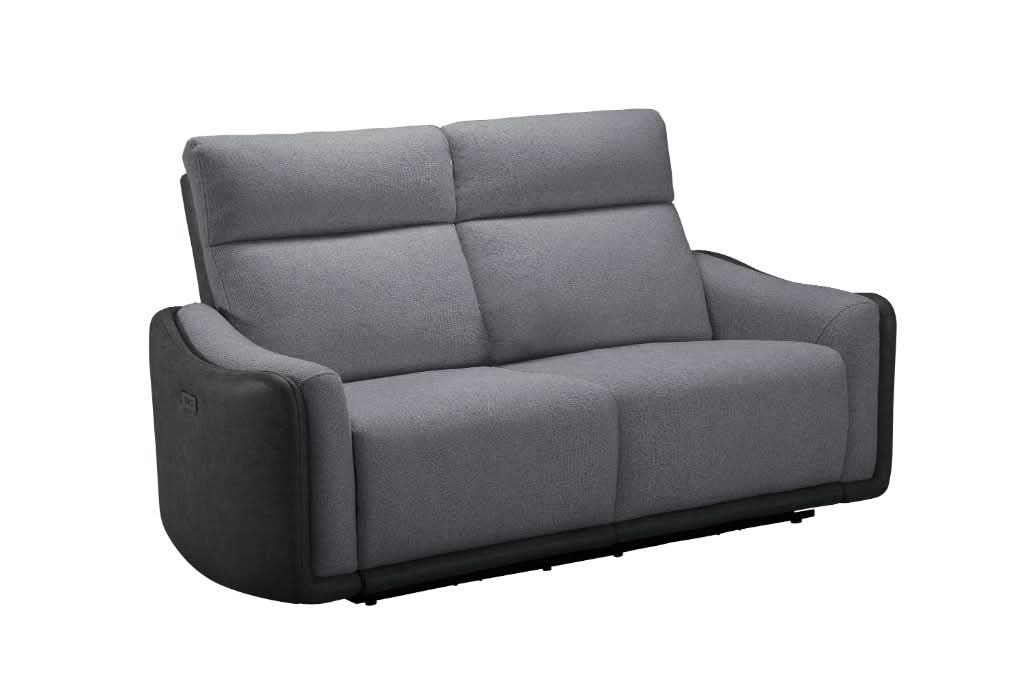 HITCHIN 2-SEATER ELECTRIC RECLINER SOFA GREY COLOUR