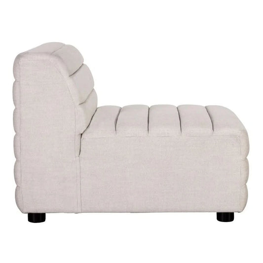 MEREDITH OCCASIONAL CHAIR LOUNGE CHAIR ARMCHAIR NATURAL LINEN - BEIGE