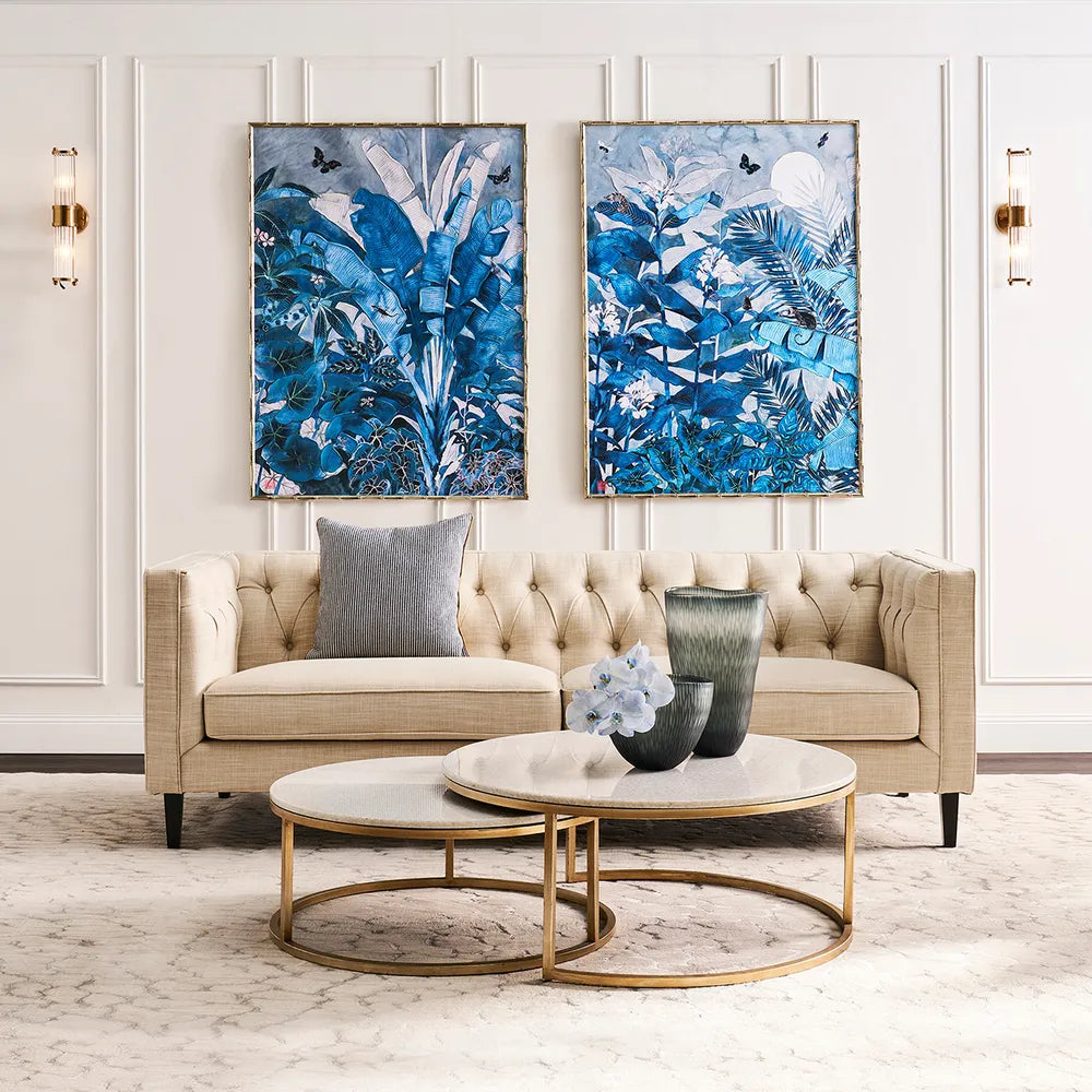 CLANCY-3-SEATER TUFTED SOFA NATURAL LINEN