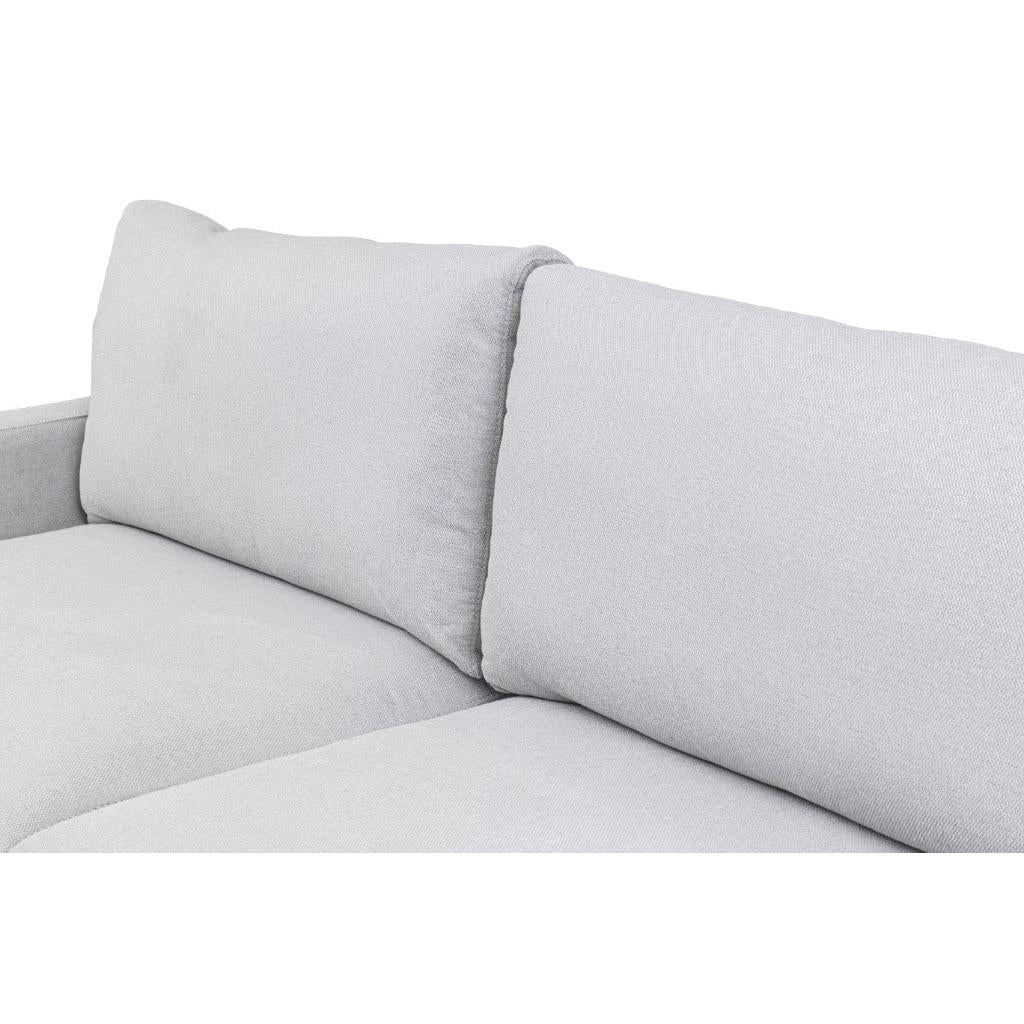 ALBERGO FABRIC 2-SEATER SOFA LIGHT GREY - MyChocolateWood