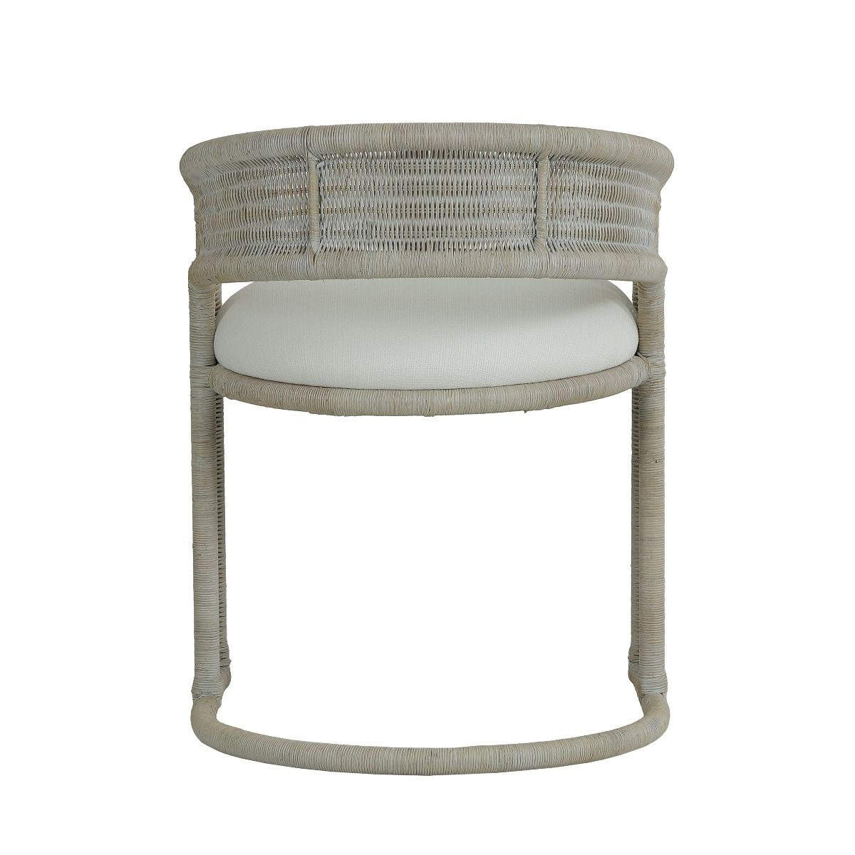 FORSTER RATTAN DINING CHAIR IN NATURAL OR WHITE