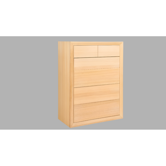 CHAUCER COMBINATION VICTORIAN ASH TIMBER TALLBOY /CHEST OF 6 DRAWERS CUSTOM MADE IN AUSTRALIA - MyChocolateWood