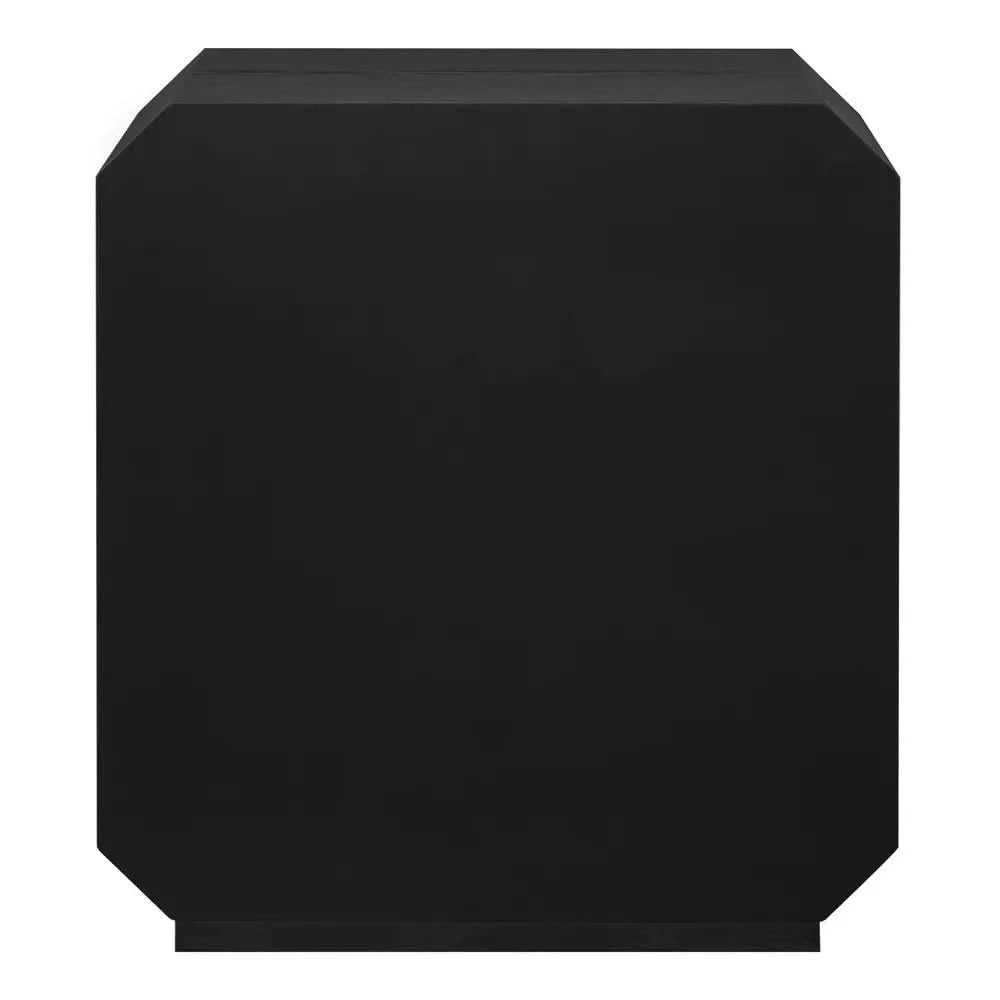 DELGARDO HAMPTON STYLE 2-DRAWER BEDSIDE TABLE BLACK