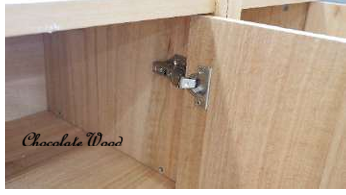 IBARRA SOLID & VENEER BLUE GUM TIMBER  ETU TELEVISION UNIT 2 DOORS 2 DRAWERS NATURAL