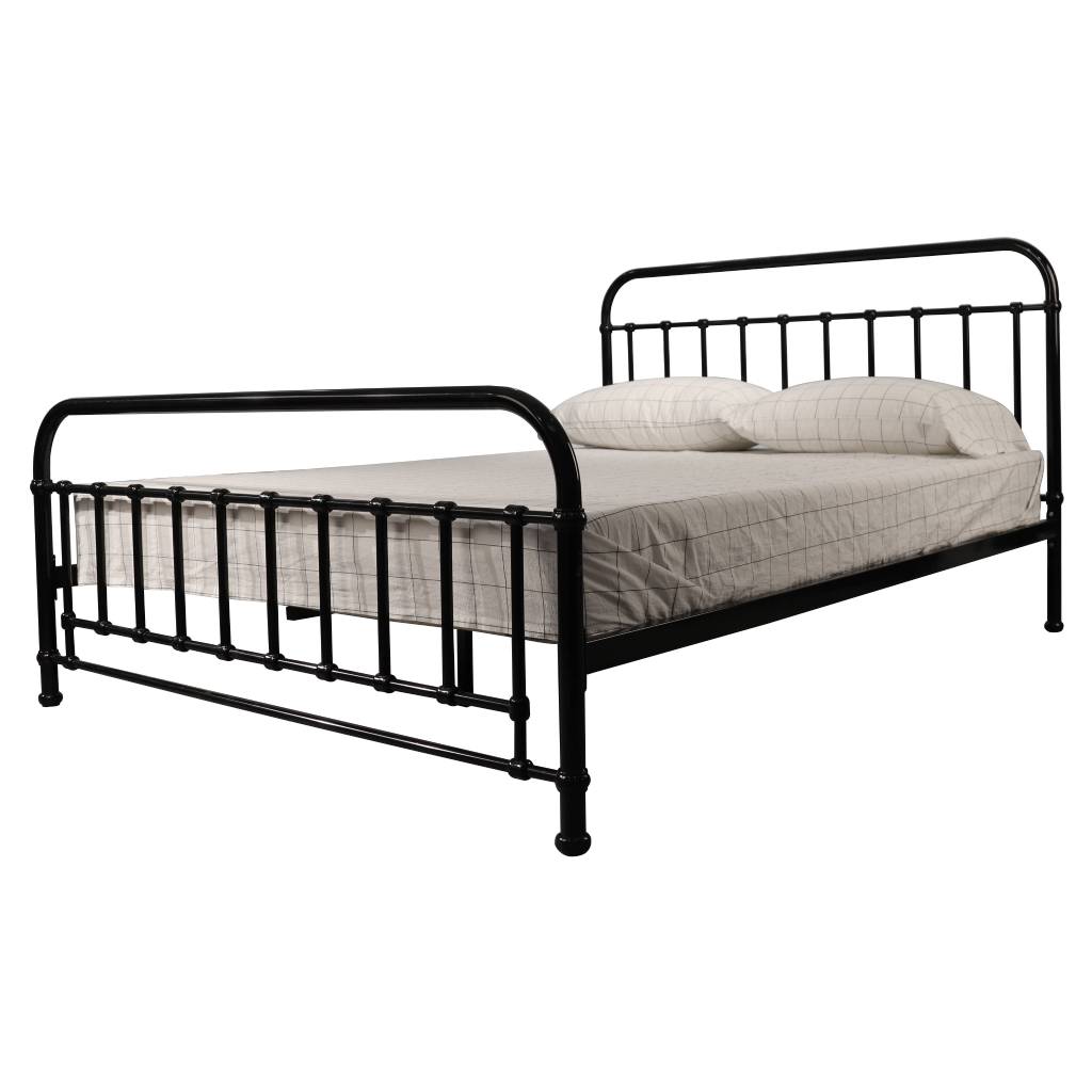 PICOLA QUEEN METAL BED BLACK
