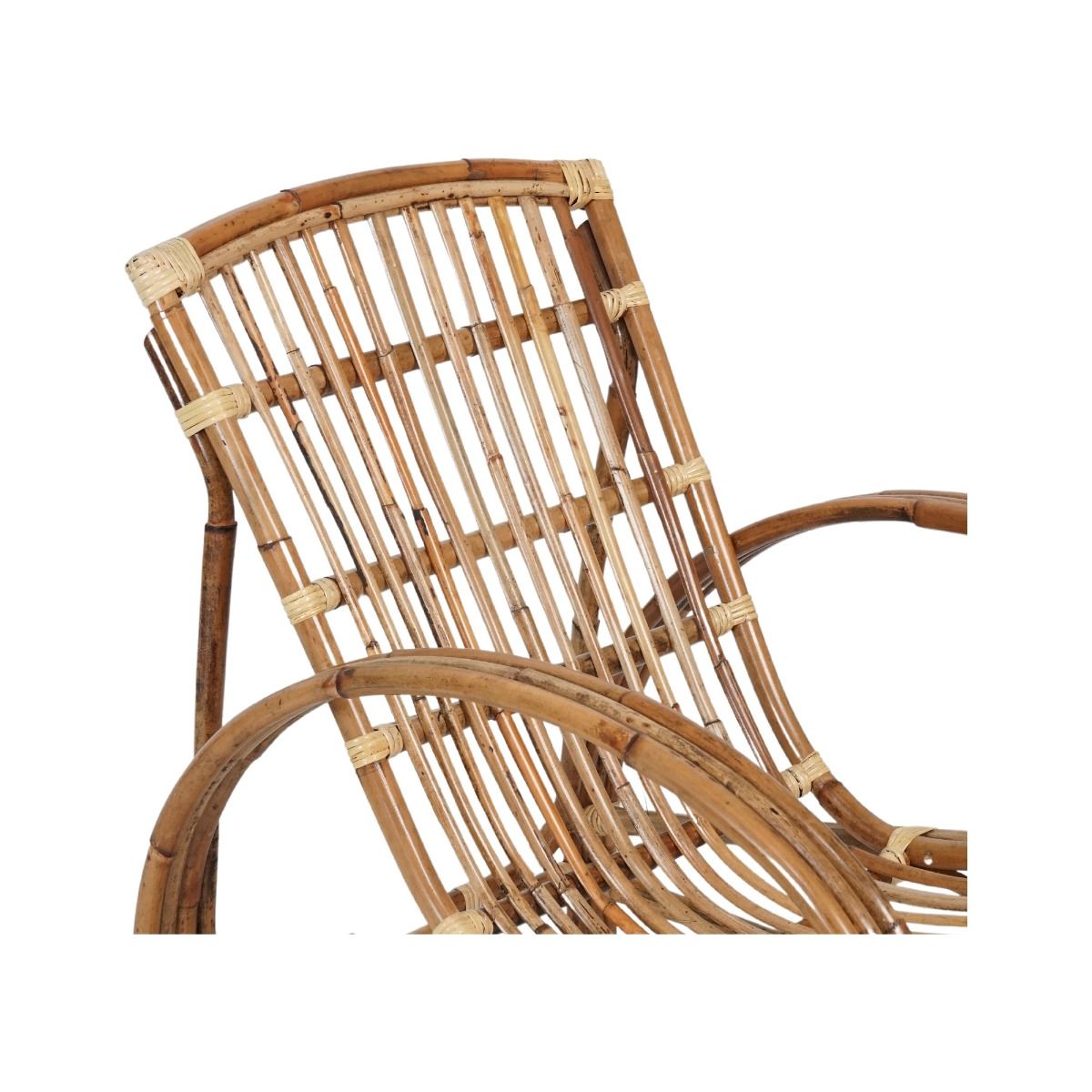 TOMO NATURAL RATTAN VERANDAH CHAIR LOUNGE CHAIR ACCENT CHAIR/ ARMCHAIR /EASY CHAIR