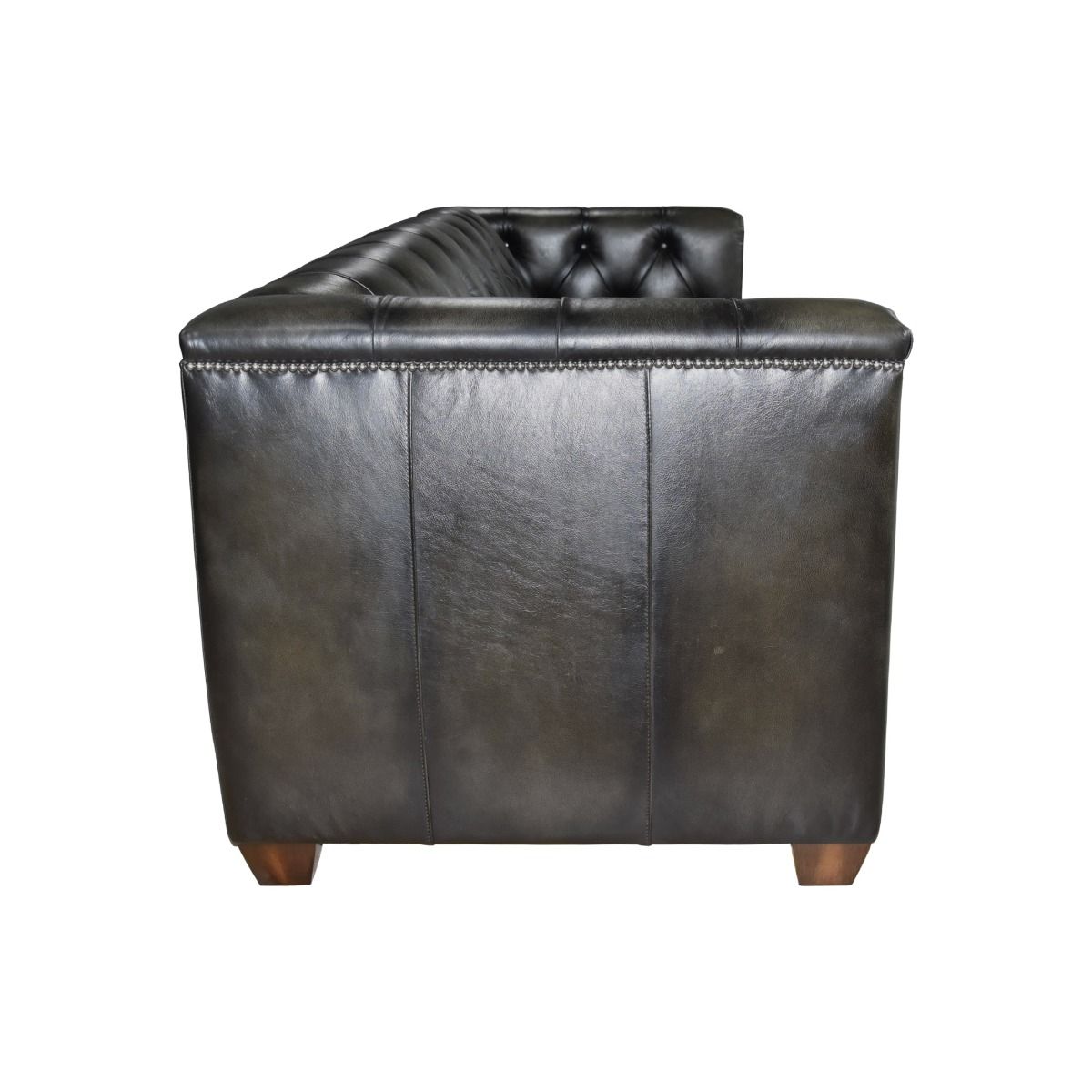 SOPHIA GENUINE TOP GRAIN LEATHER 3-SEATER SOFA ILLYRIAN COLOUR