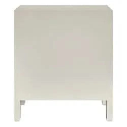 JAYLA LARGE GREY 2-DRAWER BEDSIDE TABLE