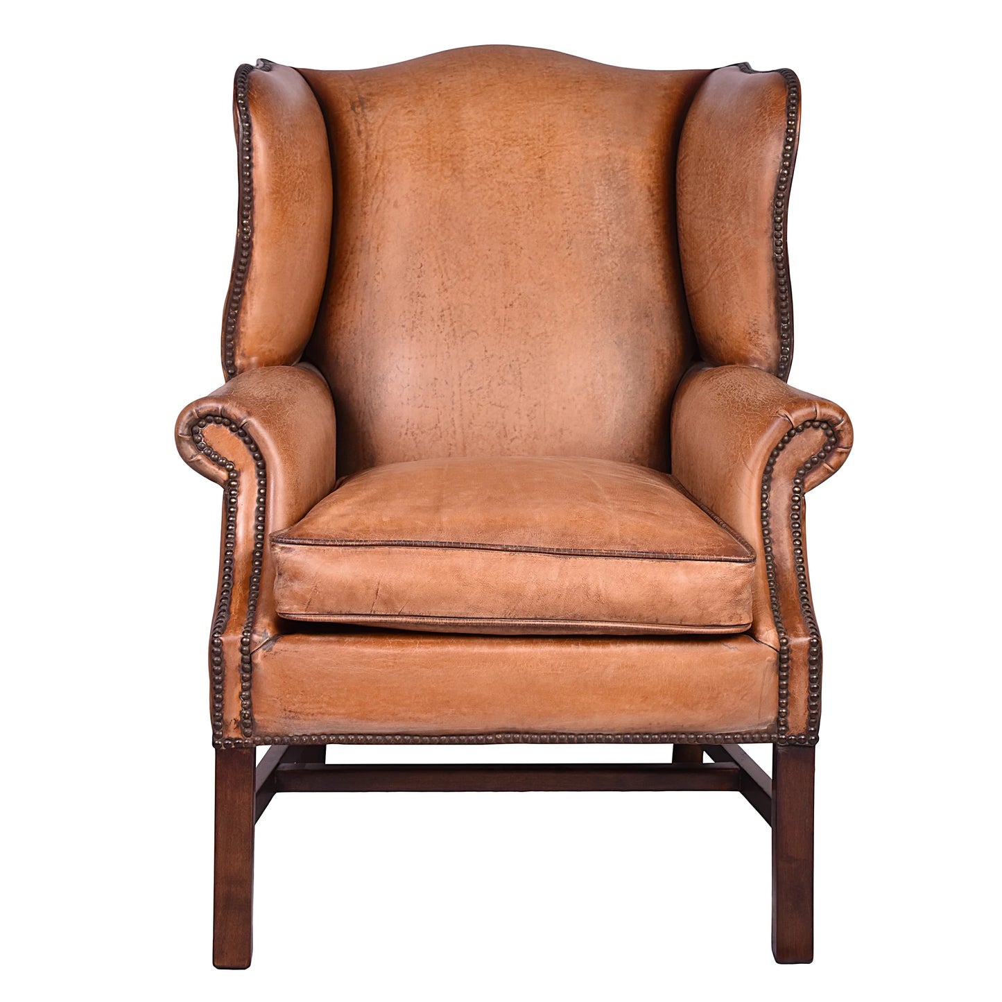 TULSA VINTAGE LEATHER ARMCHAIR