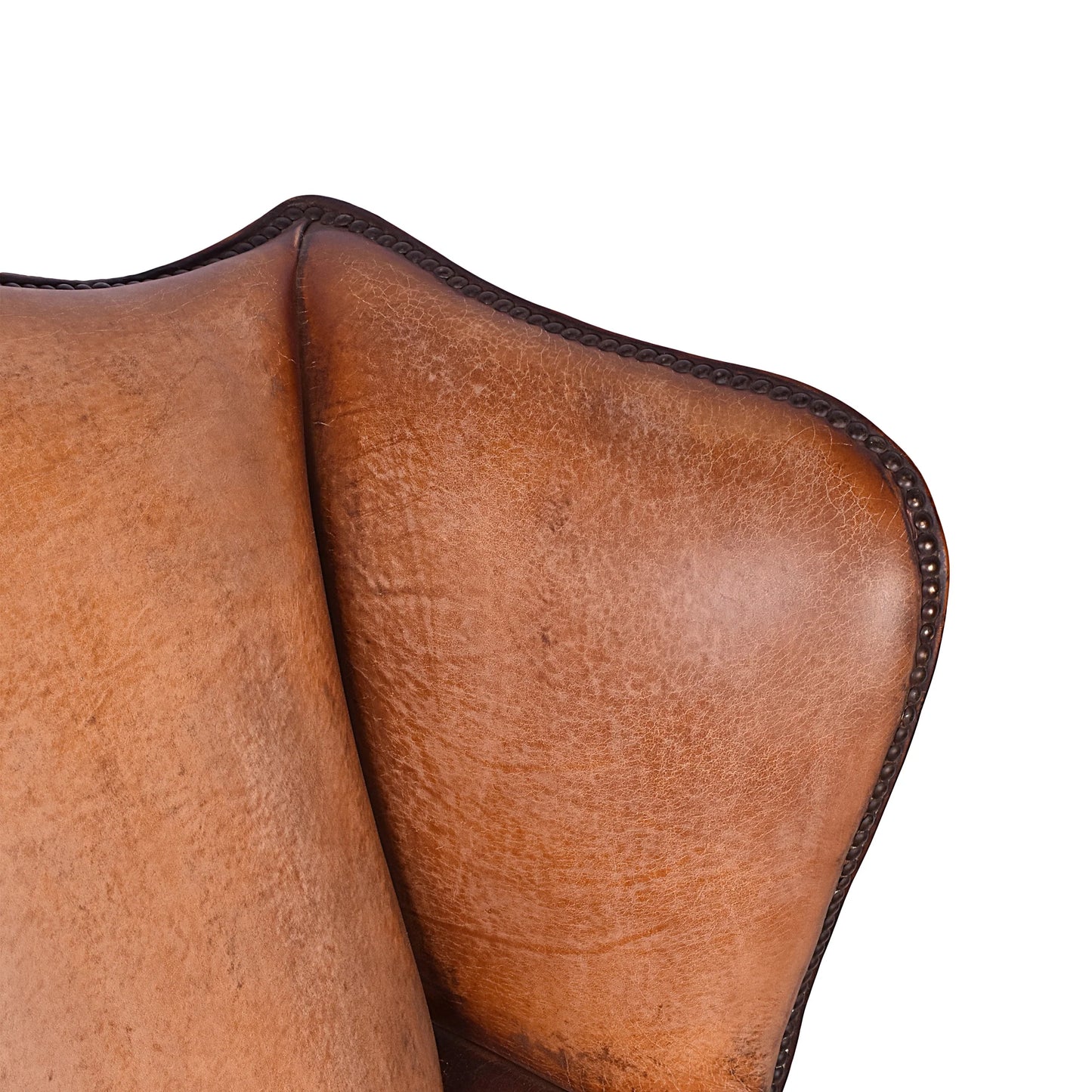 TULSA VINTAGE LEATHER ARMCHAIR