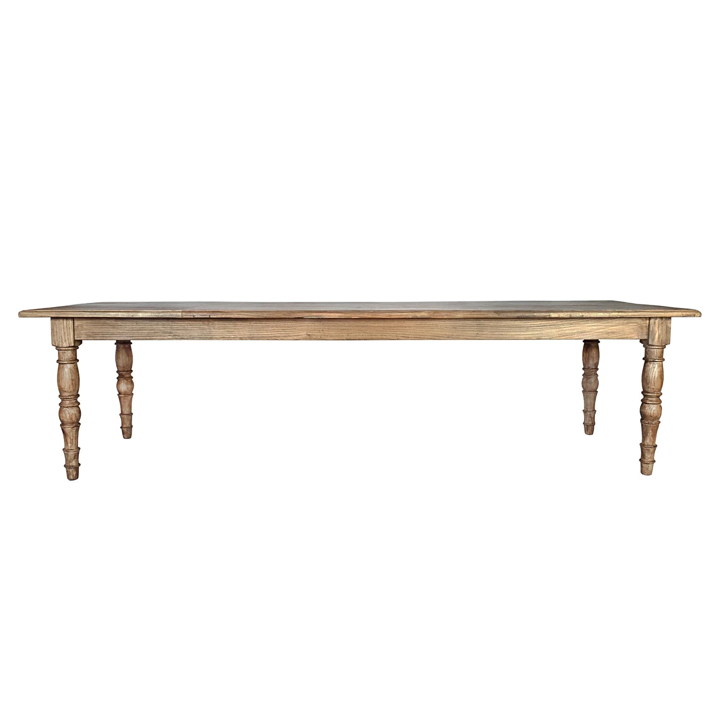 POWELL RECLAIMED ELM RECTANGULAR DINING TABLE 300CM