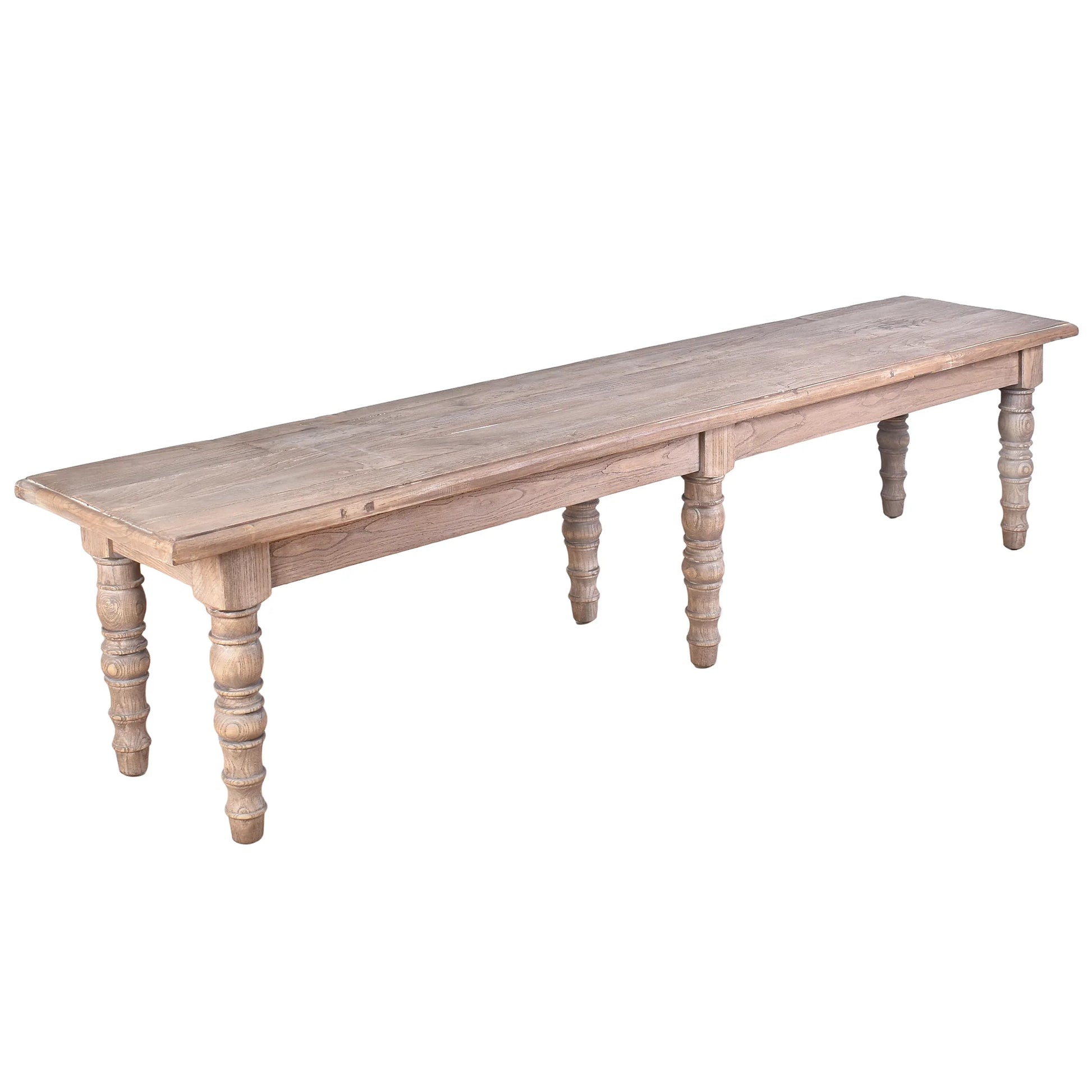 POWELL RECLAIMED ELM BENCH 190CM - MyChocolateWood