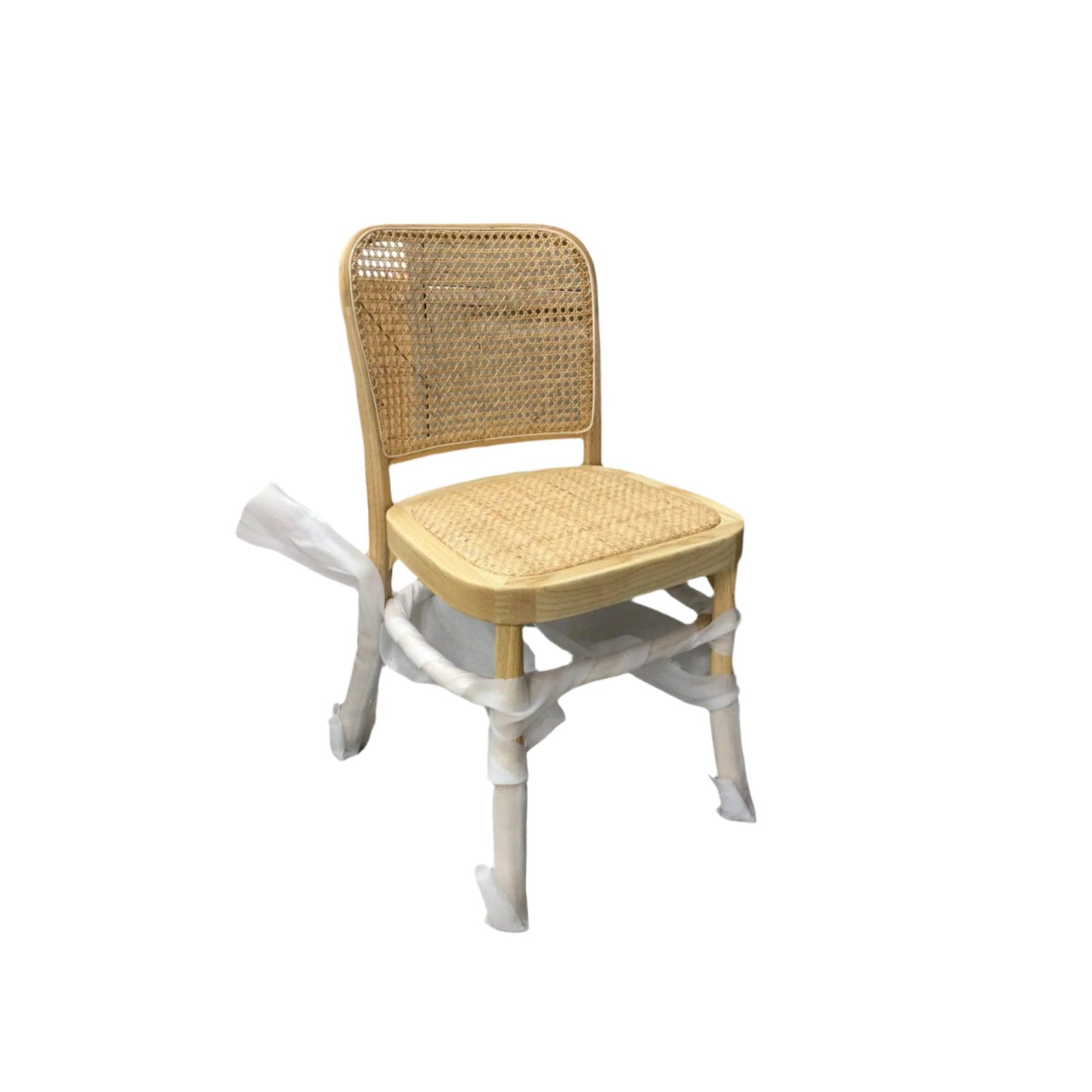PHOENIX SOLID BEECHWOOD DINING CHAIR IN RAW/NATURAL FINISH - MyChocolateWood