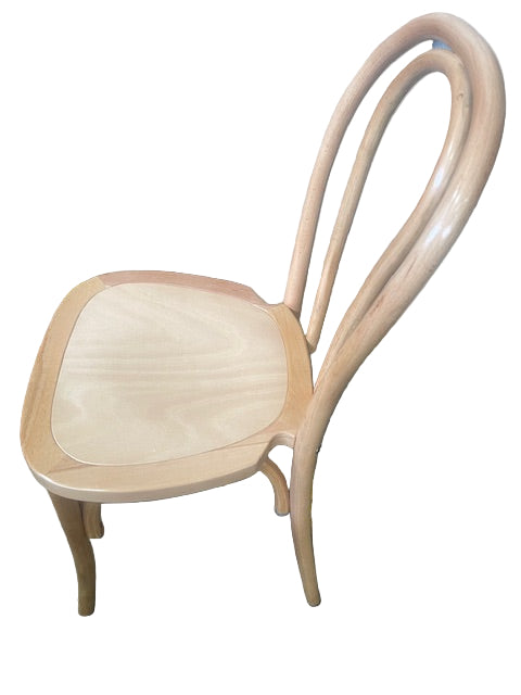 CRISTO STACKABLE BENTWOOD DINING CHAIR NATURAL - CLEARANCE