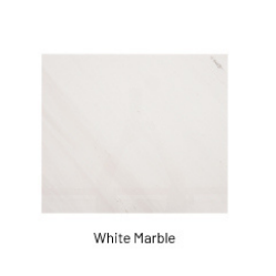 HAMPSHIRE WHITE MARBLE/NATURAL OAK 4-DOOR BUFFET/SIDEBOARD