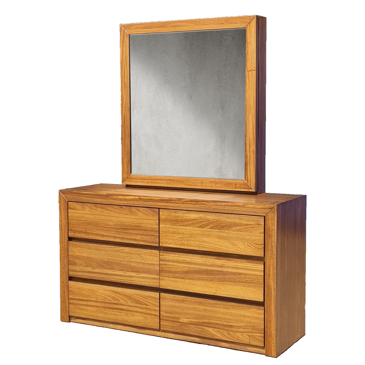 CARTAGENA 6 DRAWERS DRESSING TABLE AND MIRROR