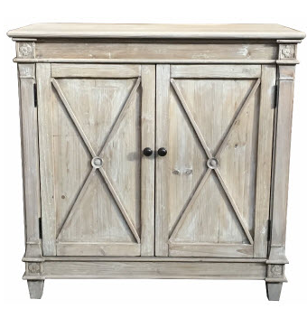 PROVENZ RECYCLED ELM RUSTIC 2-DOOR BUFFET SIDEBOARD - MyChocolateWood