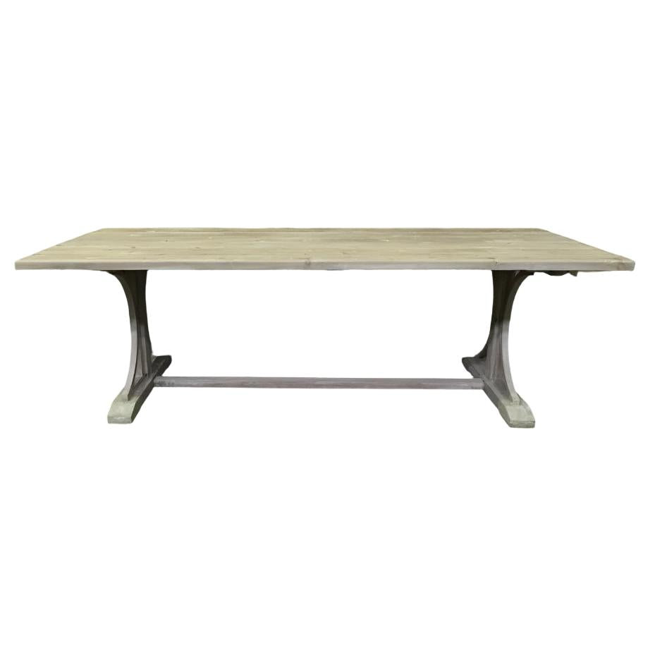 PROVENZ RECYCLED ELM RUSTIC DINING TABLE 200CM - MyChocolateWood