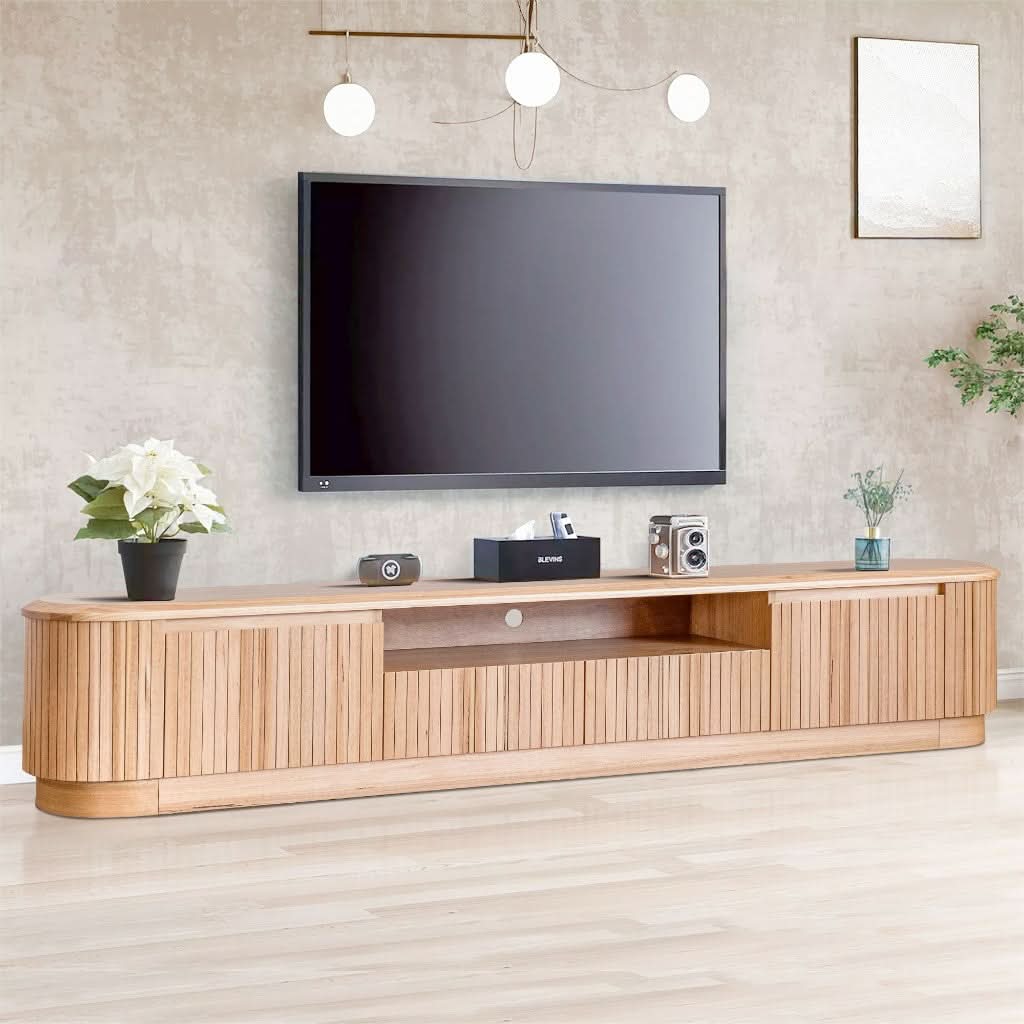 REMY NATURAL ASH TV UNIT ETU IN NATURAL ASH COLOUR