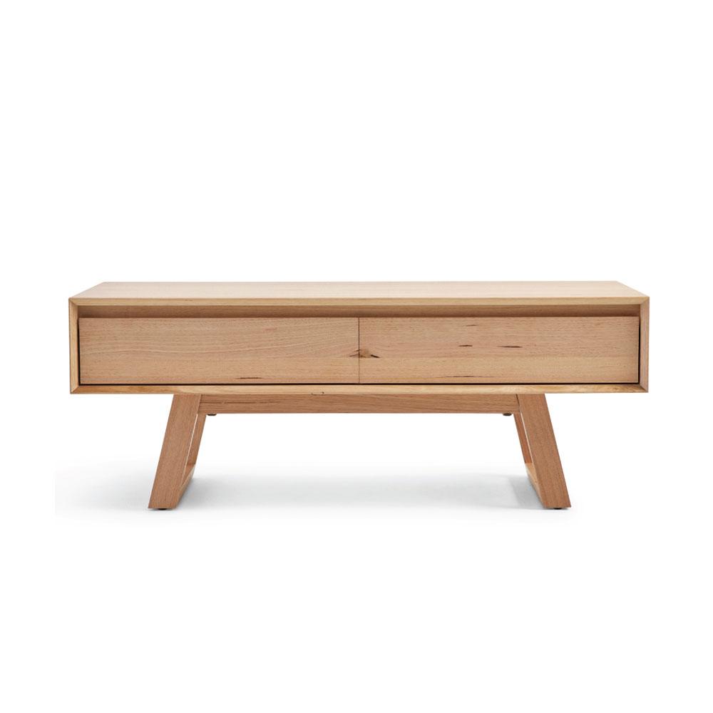 AVALON SOLID TASSIE OAK COFFEE TABLE 120CM - MyChocolateWood