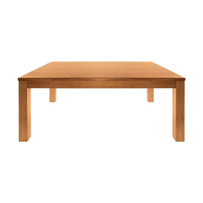 ANYA SOLID VICTORIAN ASH DINING TABLE WHEAT 210CM