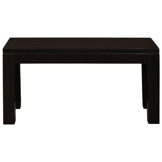 TANAKA SOLID TIMBER MAHOAGNY BENCH 90CM IN CHOCOLATE - MyChocolateWood