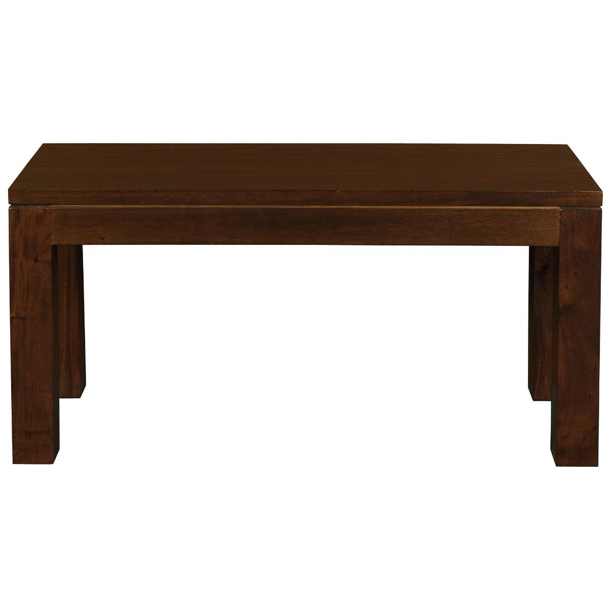 TANAKA SOLID TIMBER MAHOAGNY BENCH 90CM IN MAHOGANY - MyChocolateWood