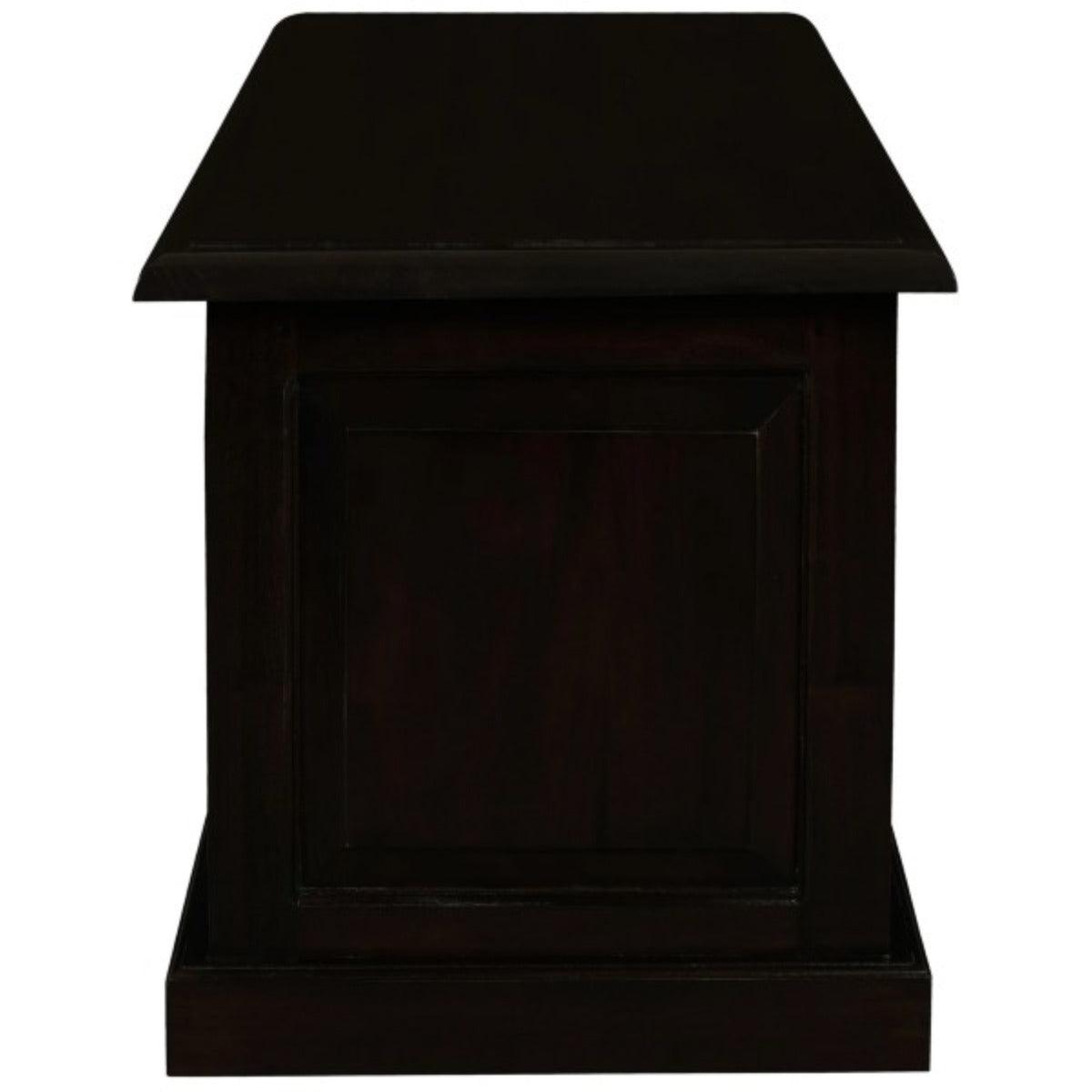 NORA 4 PIECE SOLID MAHOGANY TIMBER BLANKET BOX SET, CHOCOLATE - MyChocolateWood