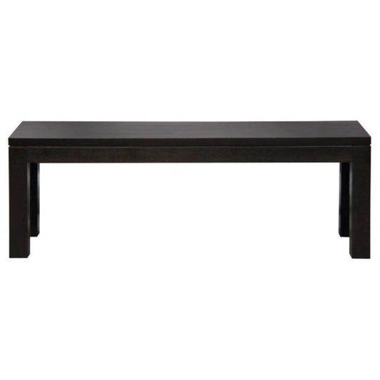 FULTON SOLID MAHOAGNY TIMBER BENCH 1IN CHOCOLATE 128CM - MyChocolateWood