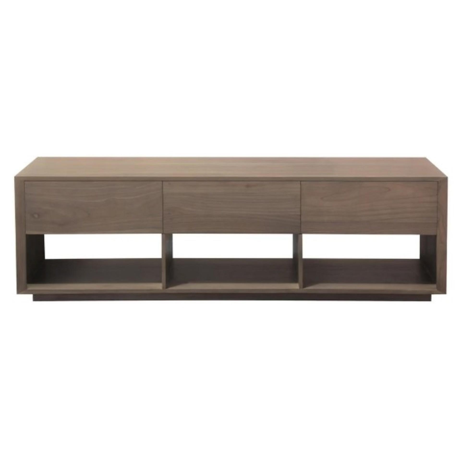 CARDEW SOLID WHITE CEDAR TIMBER 3 DRAWERS 180CM TV UNIT IN LATTE - MyChocolateWood