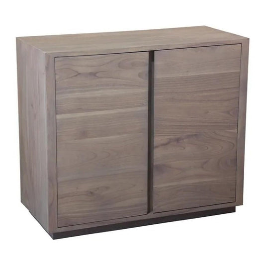 CARDEW SOLID WHITE CEDAR TIMBER BUFFET/SIDEBOARD 2 DOORS IN LATTE 92CM - MyChocolateWood