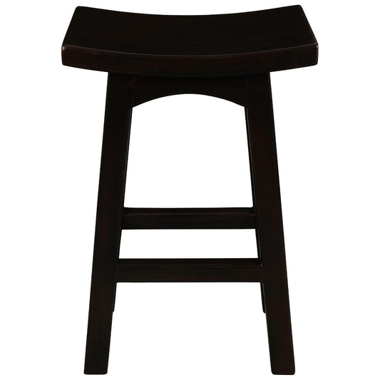 LORIAN SOLID MAHOGANY TIMBER KITCHEN/BAR STOOL 67CM HIGH - CHOCOLATE - MyChocolateWood