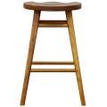 BERONA SOLID MAHOGANY COUNTER STOOL CARAMEL - MyChocolateWood