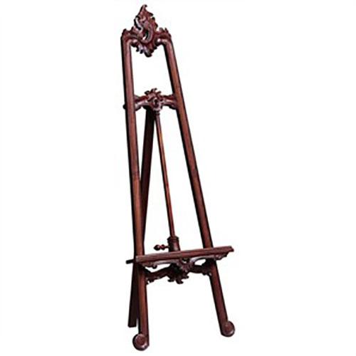 DAGMAR SOLID MAHOGANY TIMBER DISPLAY EASEL - MAHOGANY COLOUR - MyChocolateWood