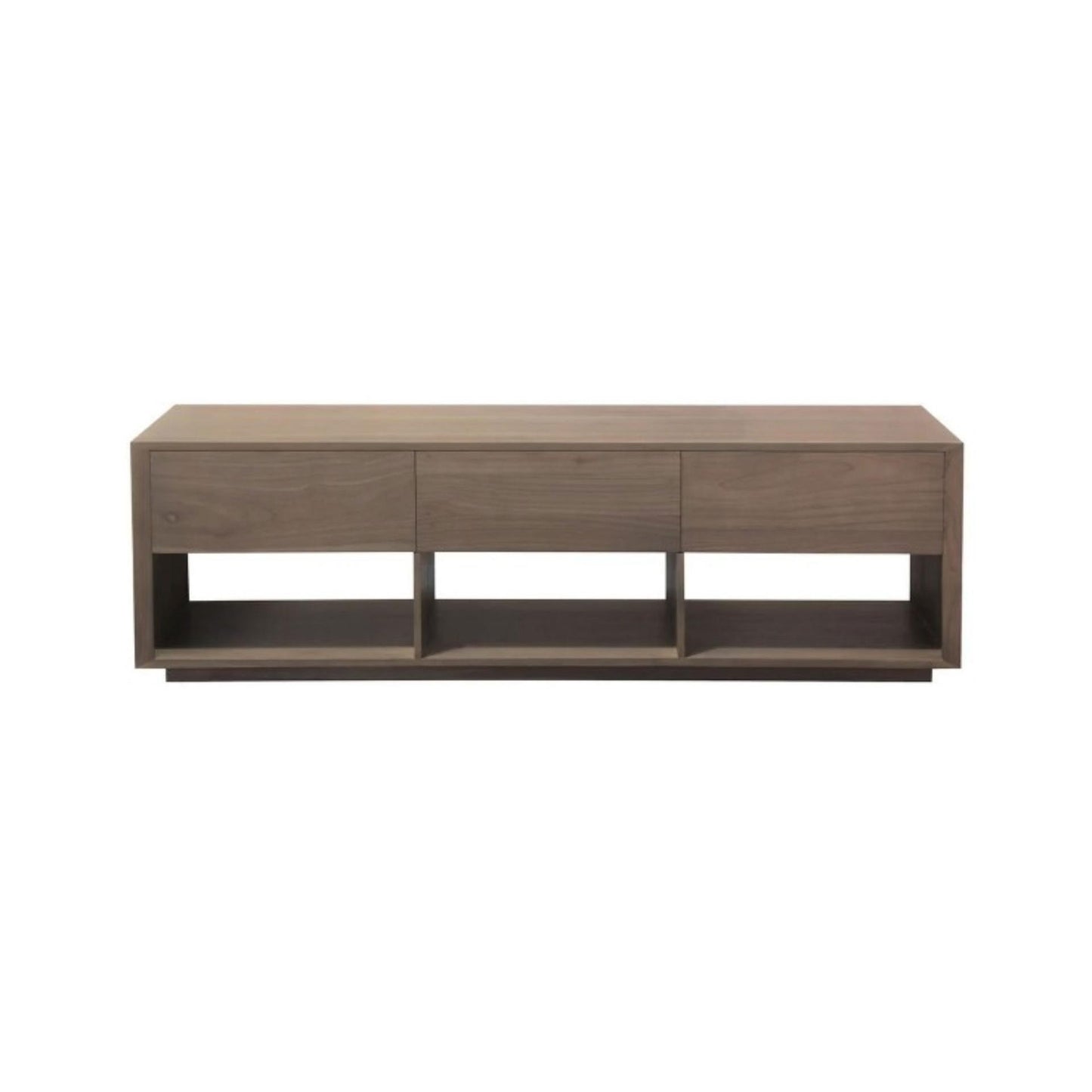 CARDEW SOLID WHITE CEDAR TIMBER 3 DRAWERS 180CM TV UNIT IN LATTE - MyChocolateWood