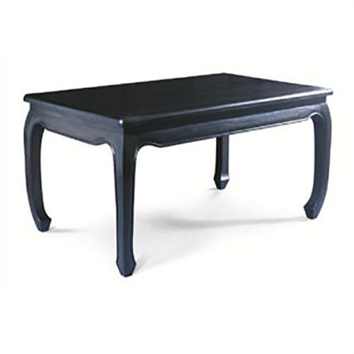 CHENGLEI OPIUM STYLE LEG DINING TABLE IN CHOCOLATE 180CM - MyChocolateWood