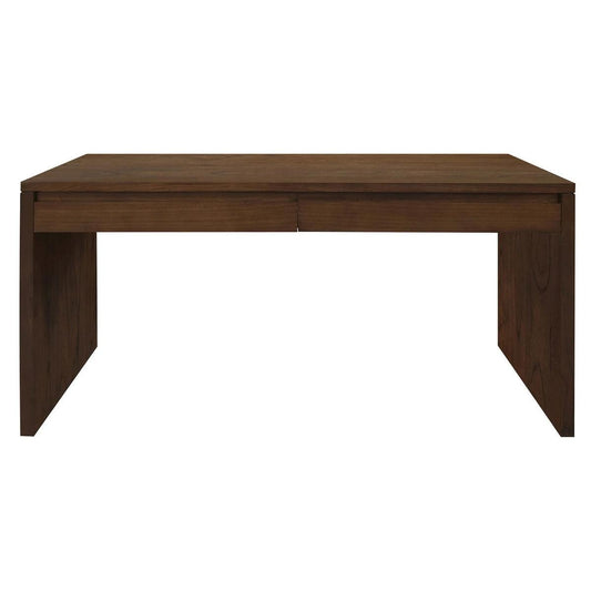 APOLLO 2 DRAWER WRITING DESK IN SOLID MINDI WOOD WALNUT - MyChocolateWood