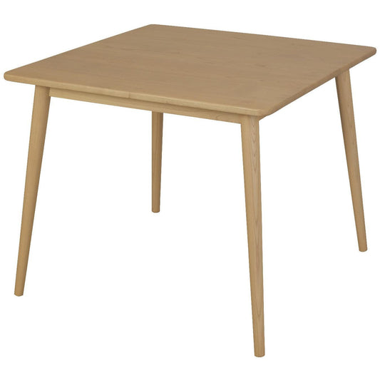 NOBU WHITE CEDAR TIMBER SQUARE DINING TABLE 90CM - MyChocolateWood